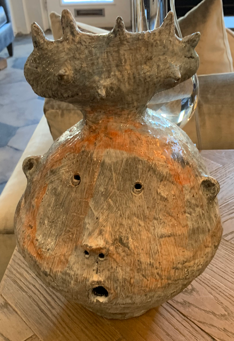 “I Would Rather Go Fishing” Sculpture