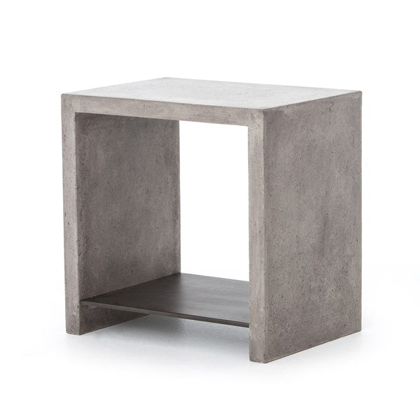 Concrete End Table