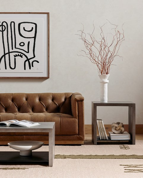 Concrete End Table